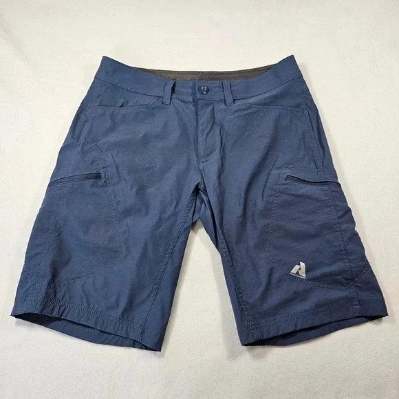 Eddie Bauer First Ascent Men's guide pro shorts 33 blue hiking gorpcore tech - Picture 1 of 10
